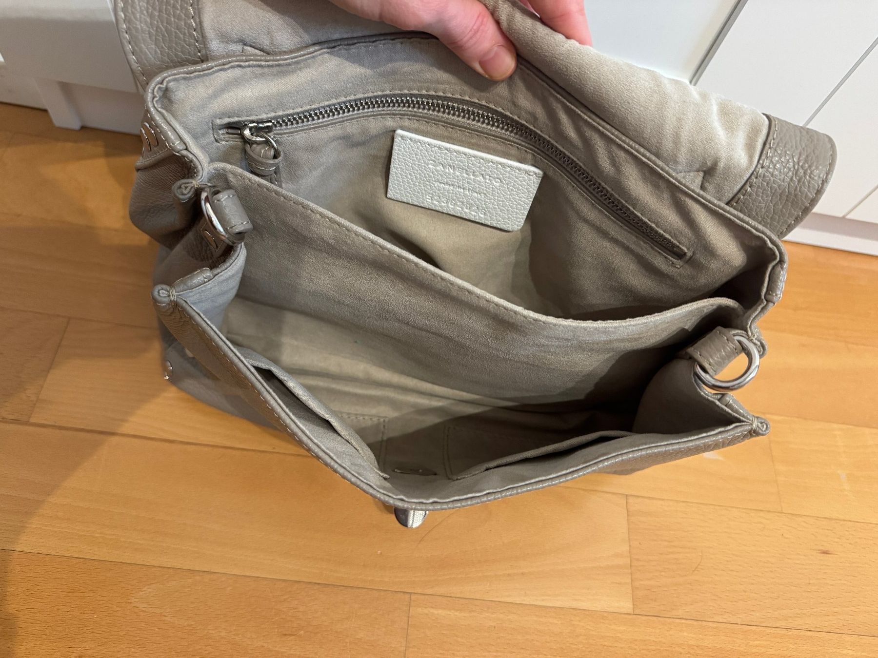 Borse da donna: Zanellato Postina Handtasche grau-beige – Nuovo (secondo la descrizione) da Berg am Irchel venduto da Zweiti_Chance 5