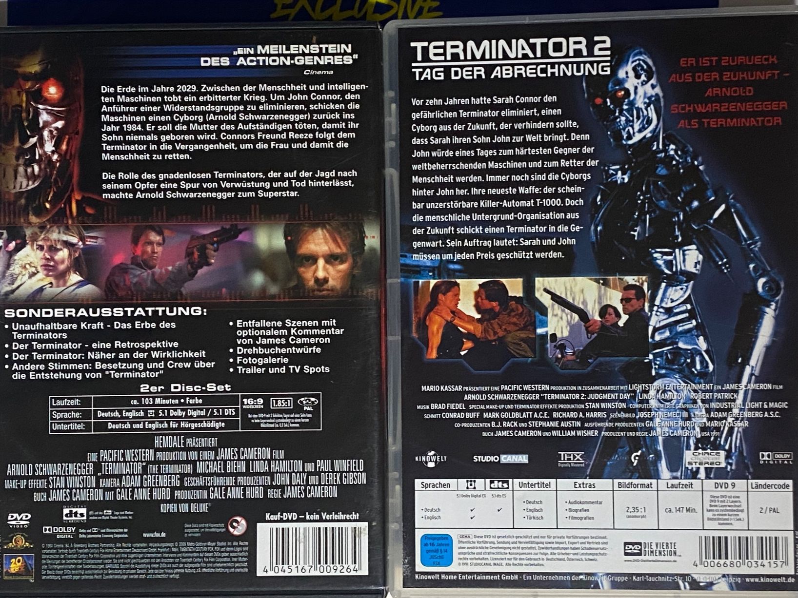 Tous les DVDs: Terminator – D'occasion à Muri b. Bern par AdidasCollector 1