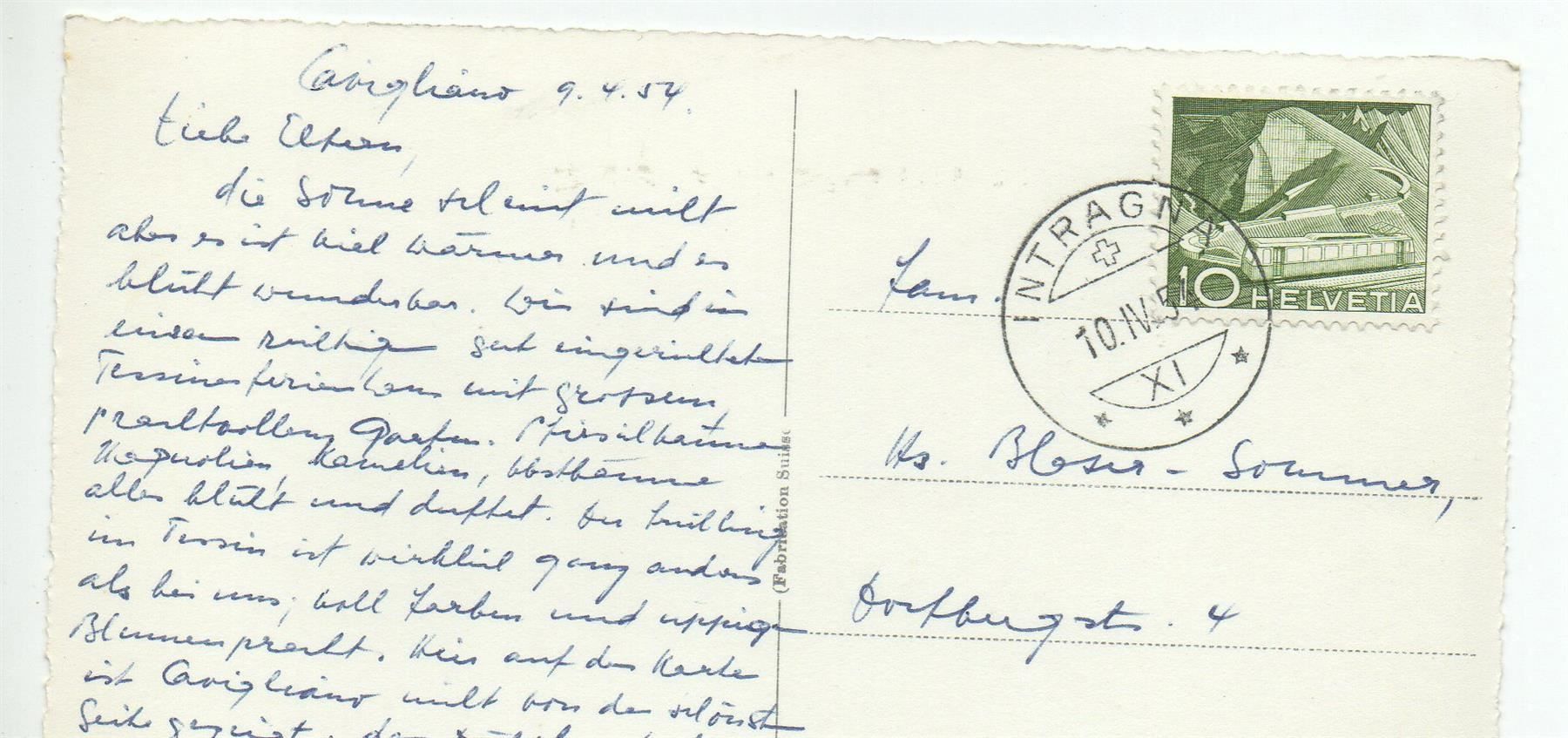 Cartes postales: CAVIGLIANO Centovalli-Bahn – D'occasion à Jona par philajona 1