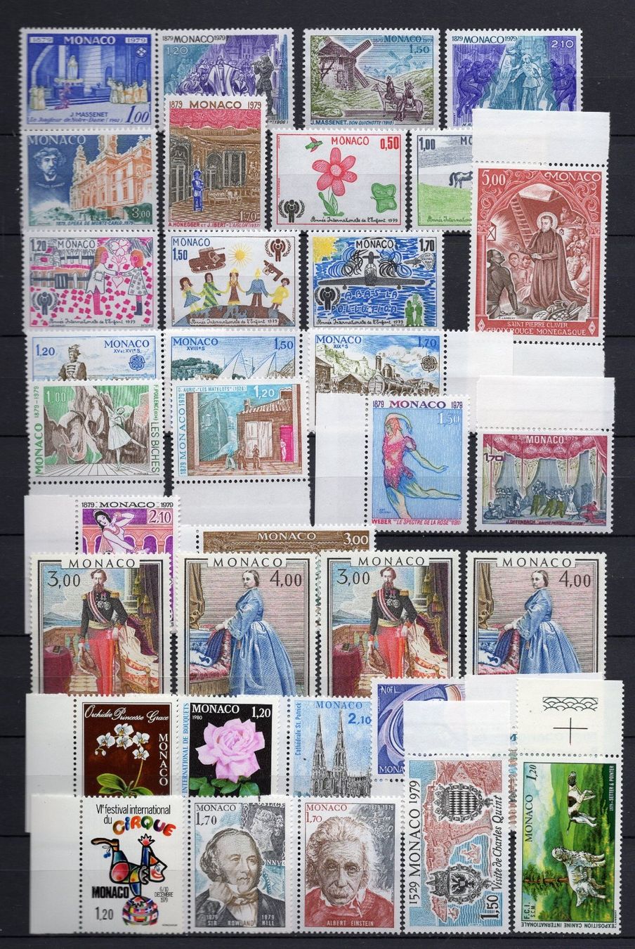 Alle Briefmarken: R6247A  /  MONACO 1979 neufs XX – Neu (gemäss Beschreibung) aus Ste-Croix von MONT-TAGNAC