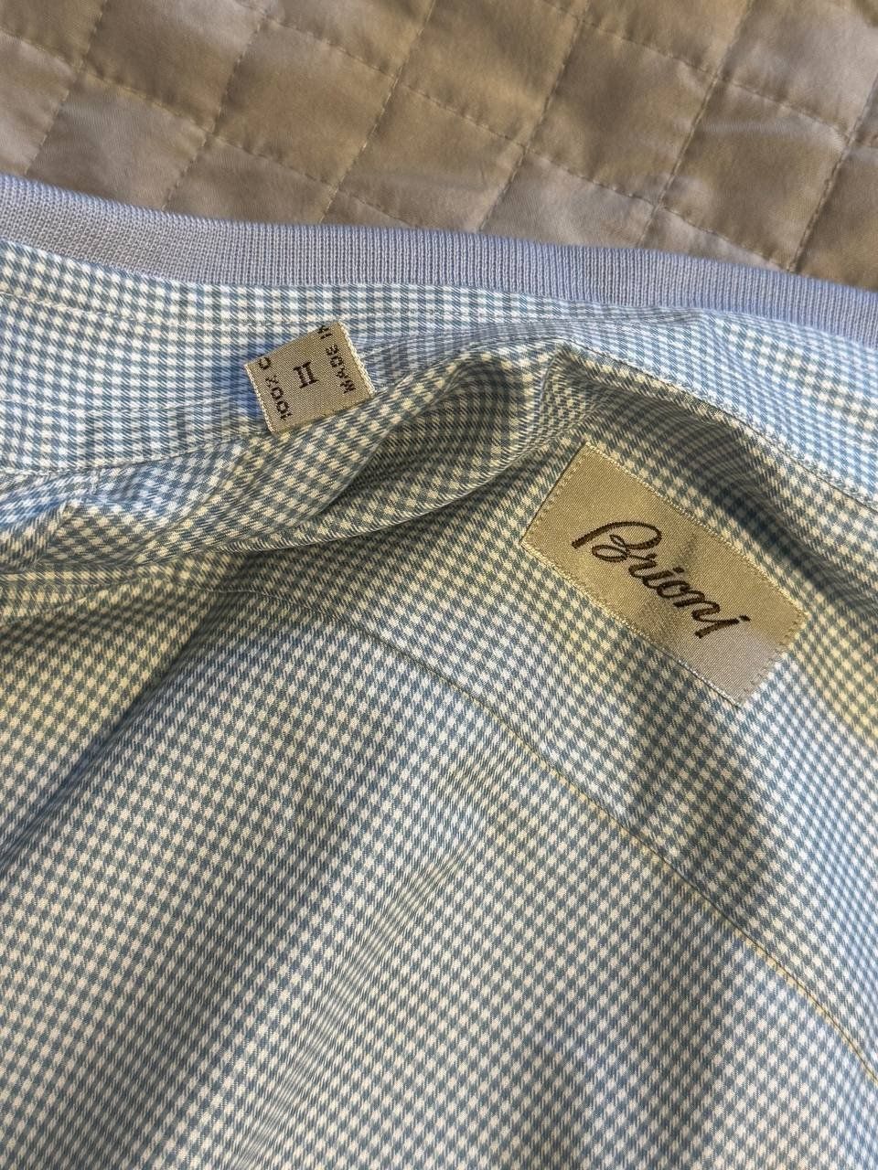 Brioni Camicie: Chemise Brioni manche courte / S – Usato da Cologny venduto da Nayiri 4