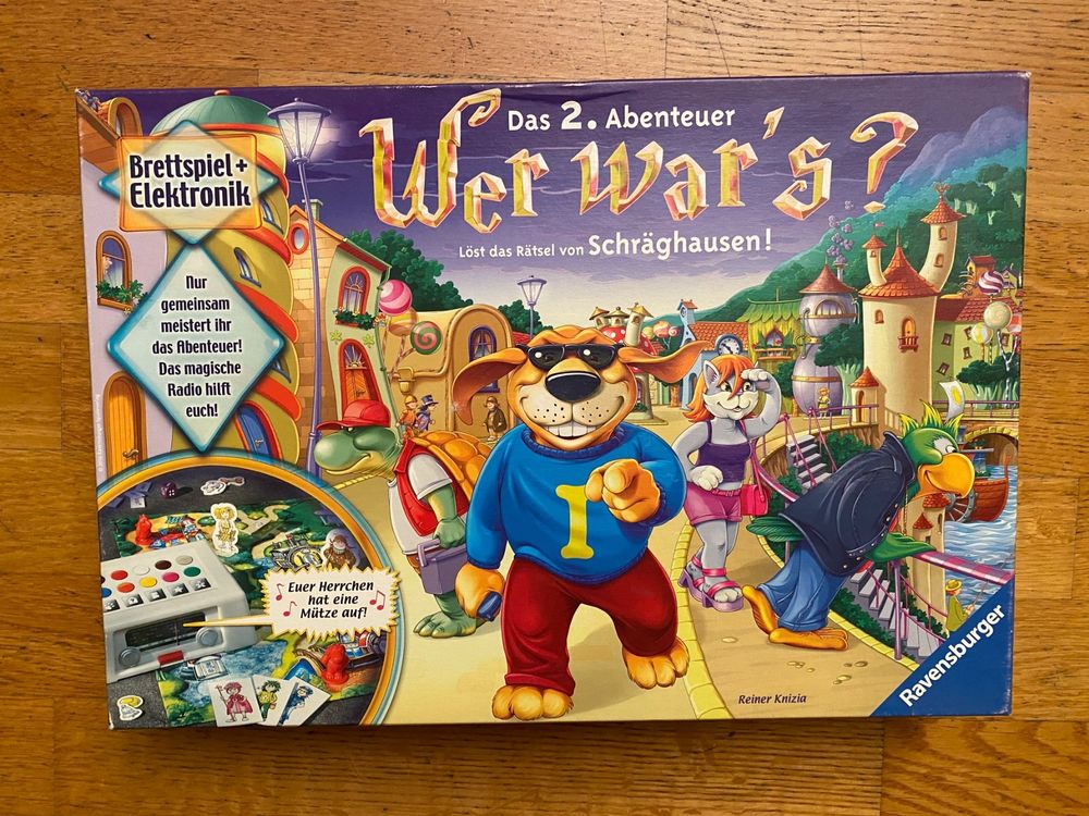 Wer war's - Brettspiel und Elektronik | Kaufen auf Ricardo