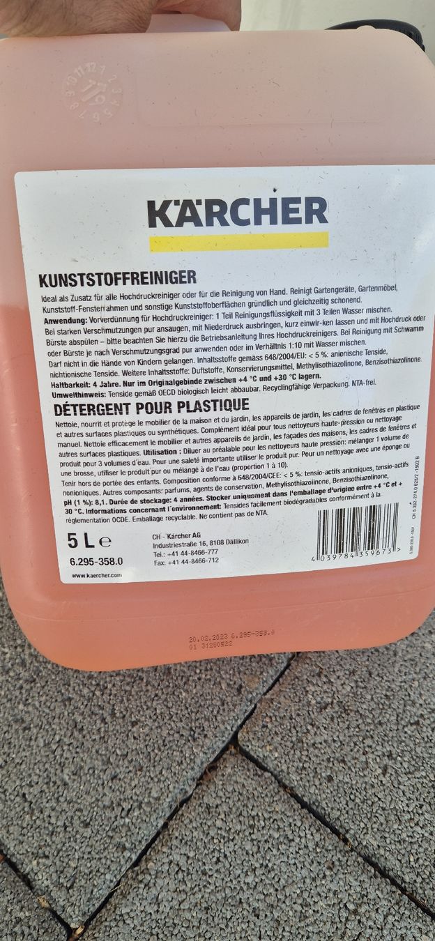 Kärcher Toutes les machines: Kärcher Kunststoffreiniger  – Neuf avec emballage d'origine à Grenchen par Heja1604 3