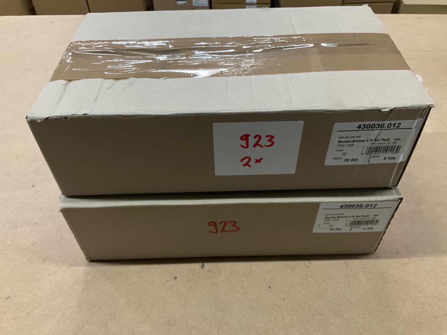 Candele: 923 Posten Stundenbrenner aus Liquidation – Nuovo (secondo la descrizione) da Derendingen venduto da Meisterstuecke