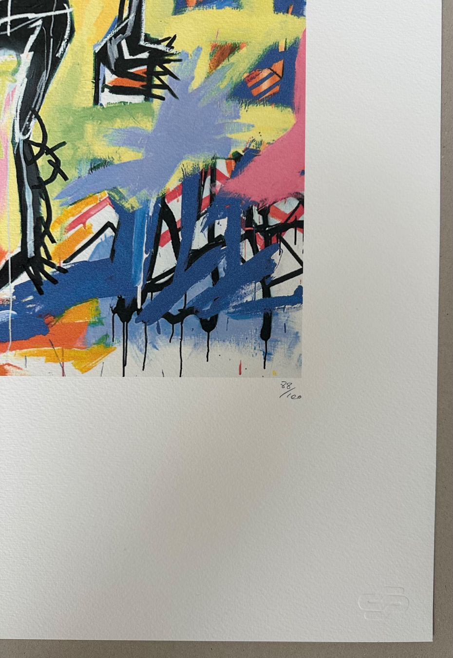 Poster & Bilder: Basquiat: Black King, POP Art 88/100 – Neu (gemäss Beschreibung) aus Meilen von Smgdesign 2