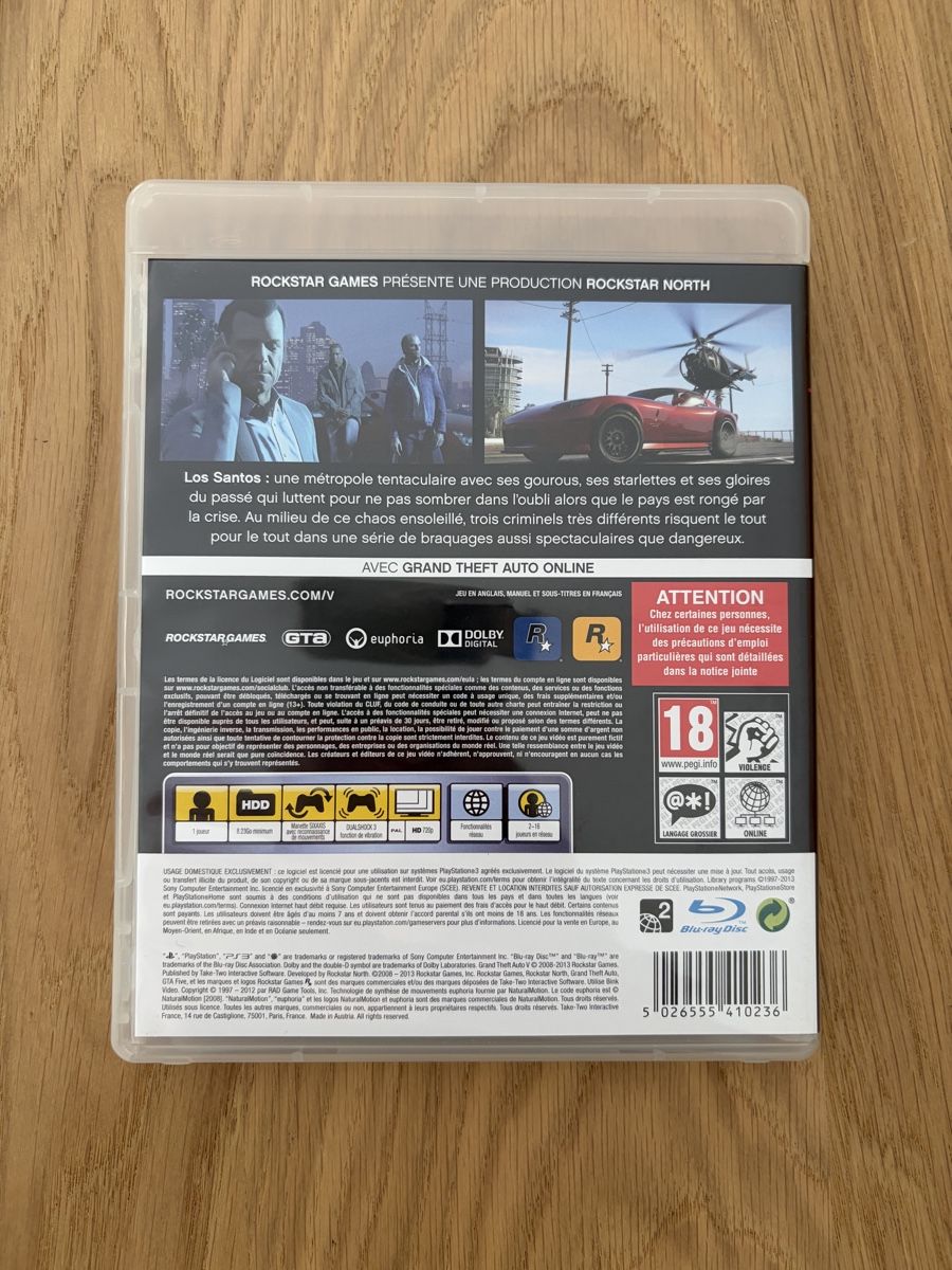 Sony Giochi: Grand Theft Auto V - Playstation 3 PS3 – Usato da Pully venduto da FunkyGames 1