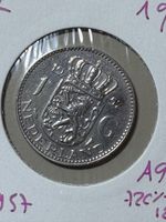 Pays-Bas - 1 gulden - 1957 - AG 