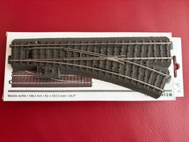 MÄRKLIN 24612 Weiche rechts