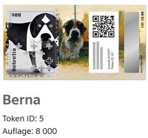 Swiss Crypto Stamp 3.0 ID 5 "Berna" mit NFT