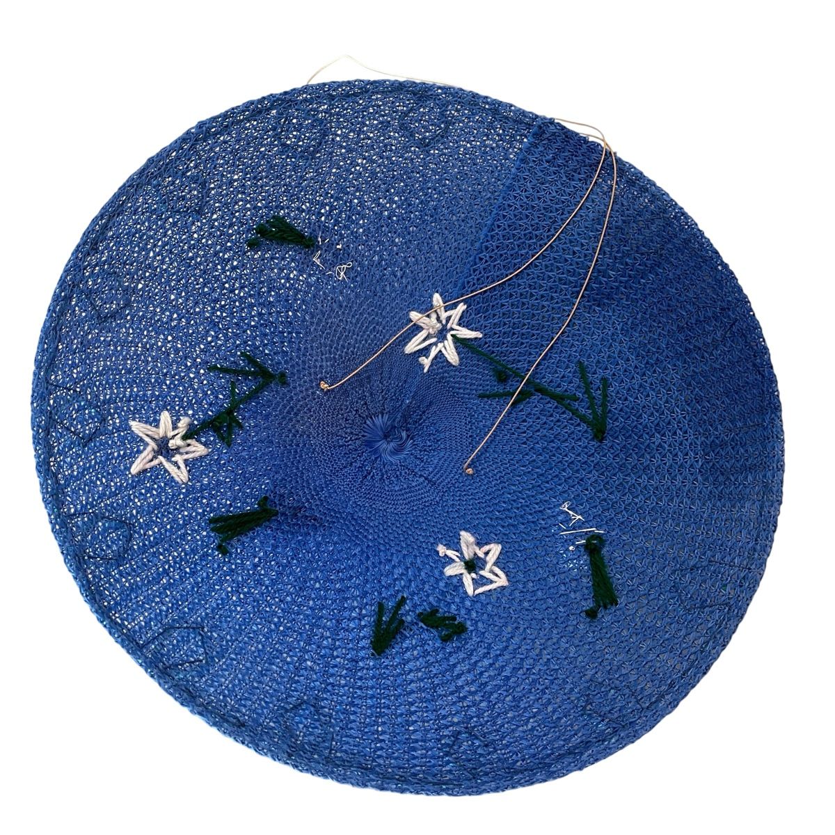 Copricapi, berretti & cappellini: 1940s vintage hat embroidered one size – Nuovo (secondo la descrizione) da Zürich venduto da MISSYS-WONDERBAG