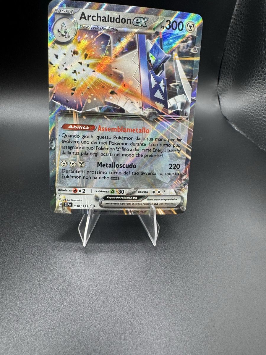 Pokémon Carte collezionabili: Archaludon 130/191 ITA – Nuovo (secondo la descrizione) da Solduno venduto da OPHunters