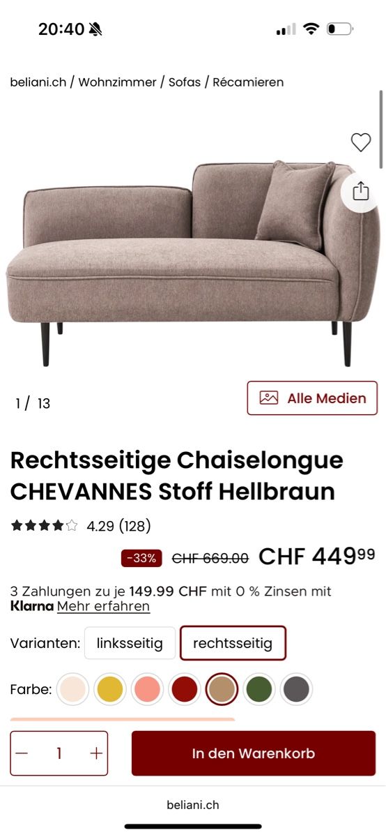 Divani: Sofa - klein  – Usato da Basel venduto da eli_ffy8 2