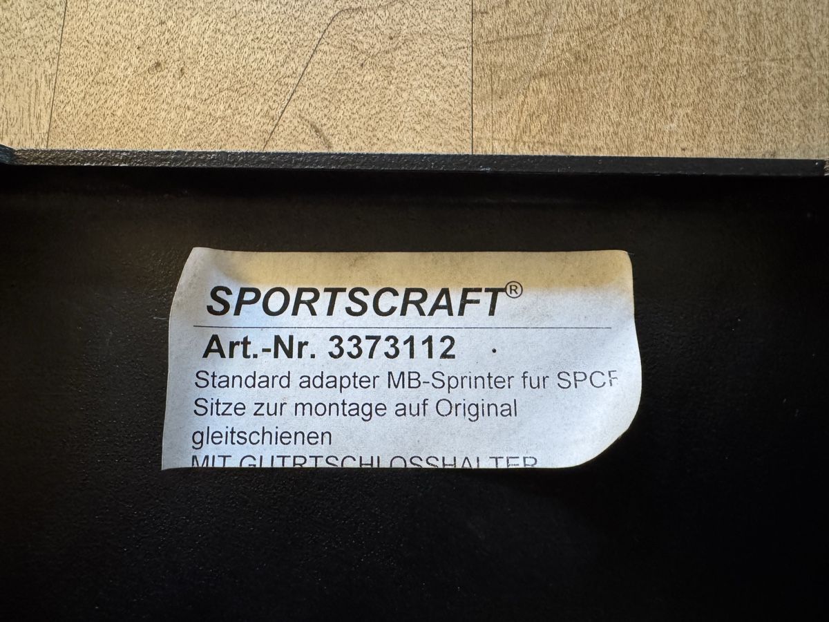 Sonstiges Fahrzeugzubehör: Sprinter / LT Sportscraft Sitz Adapter – Gebraucht aus Dürnten von freog7 1