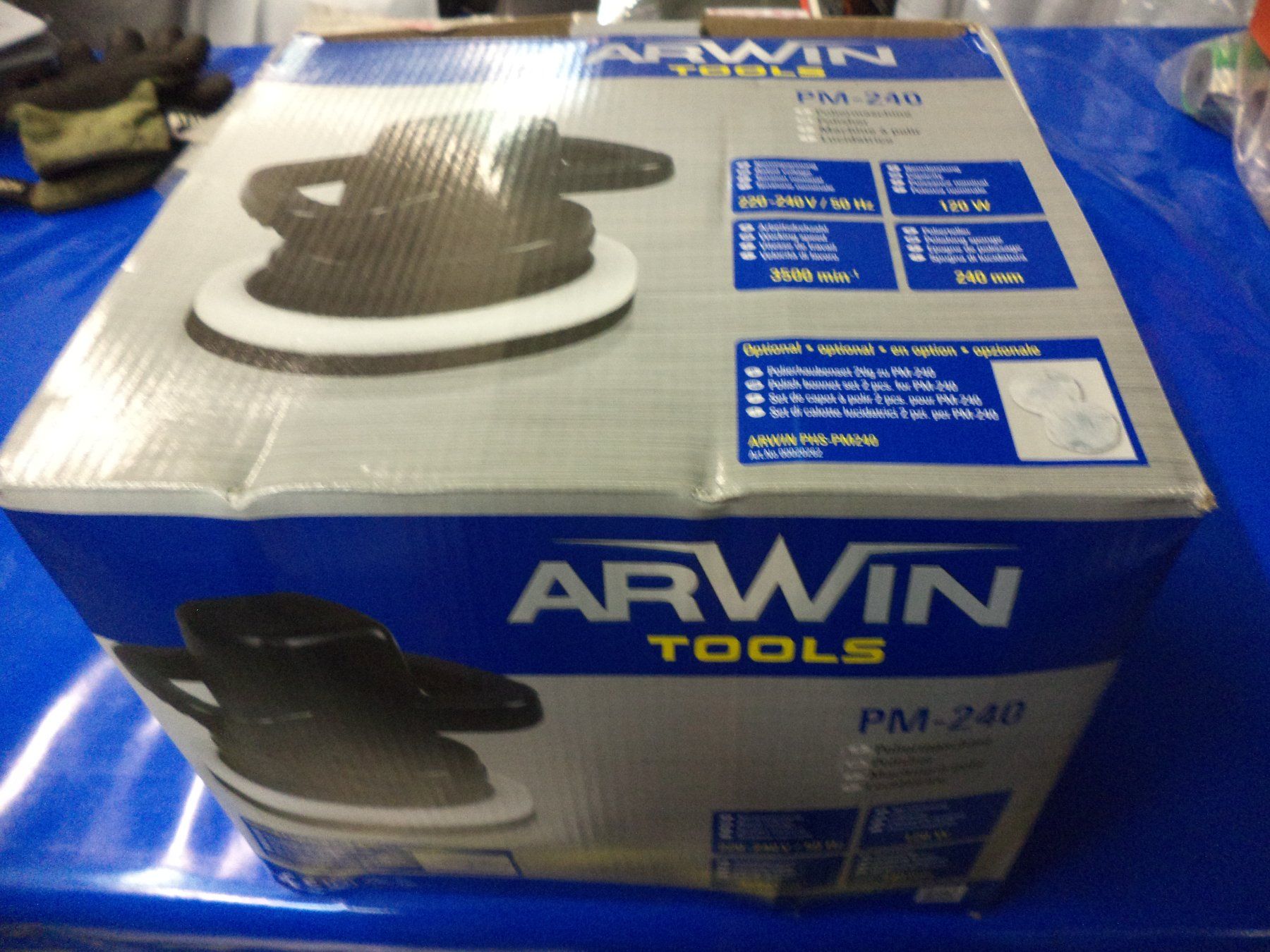 Tutti gli attrezzi: Auto Poliermaschine Arwin neu – Nuovo e nell'imballaggio originale da Oetwil am See venduto da Avenger07