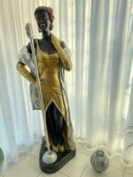 Dekorative Jazz Saengerin Figur aus Resin, neuwertig! (51)