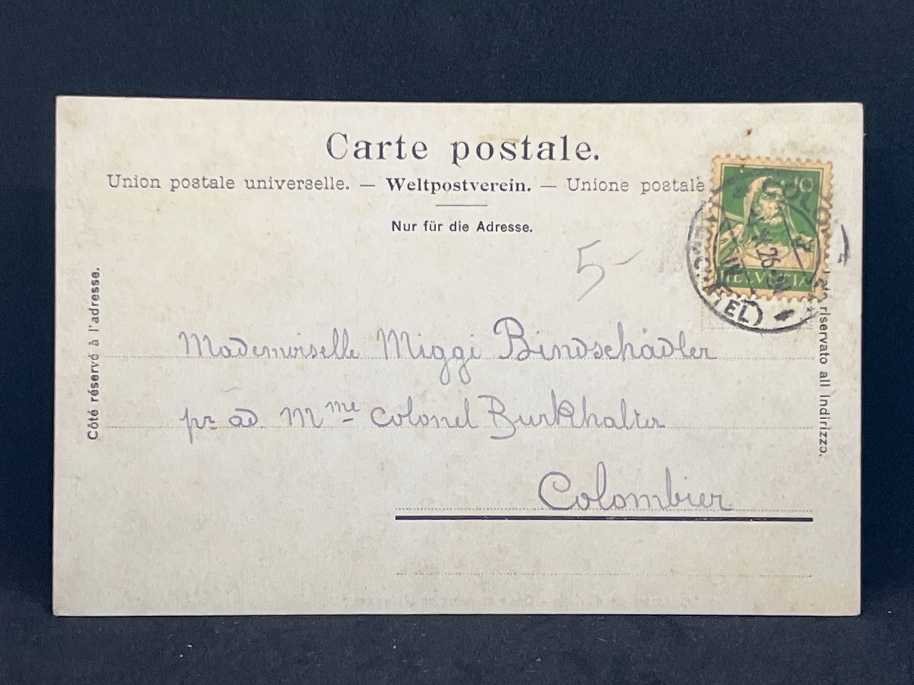 Cartoline postali: Château de Chillon - Cour et escalier d'Honneur – Usato da Widnau venduto da Brusi9 1