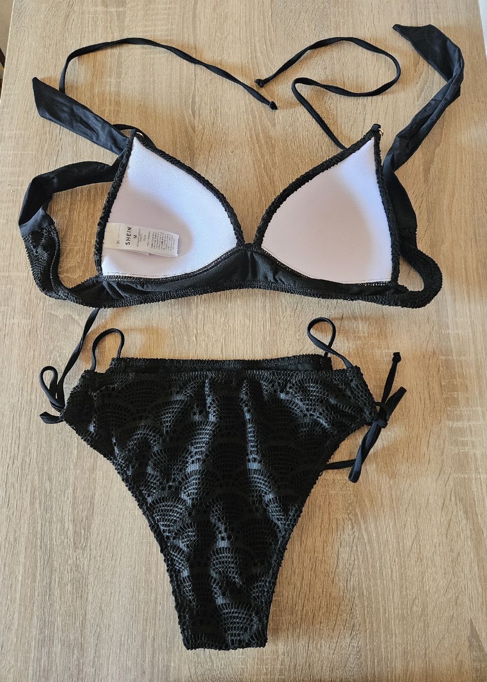 Shein Costumi da bagno & Bikini: Bikini von SHEIN schwarz - Grösse M – Nuovo (secondo la descrizione) da Ebikon venduto da SecondChance_byM 3