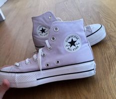 Purple high top converse
