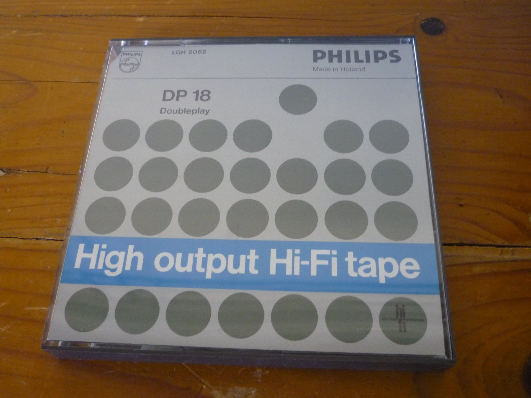 Philips Bandmaschinen: Philips DP 18 Aluspule mit Band silber – Gebraucht aus Beringen von Flatretriever