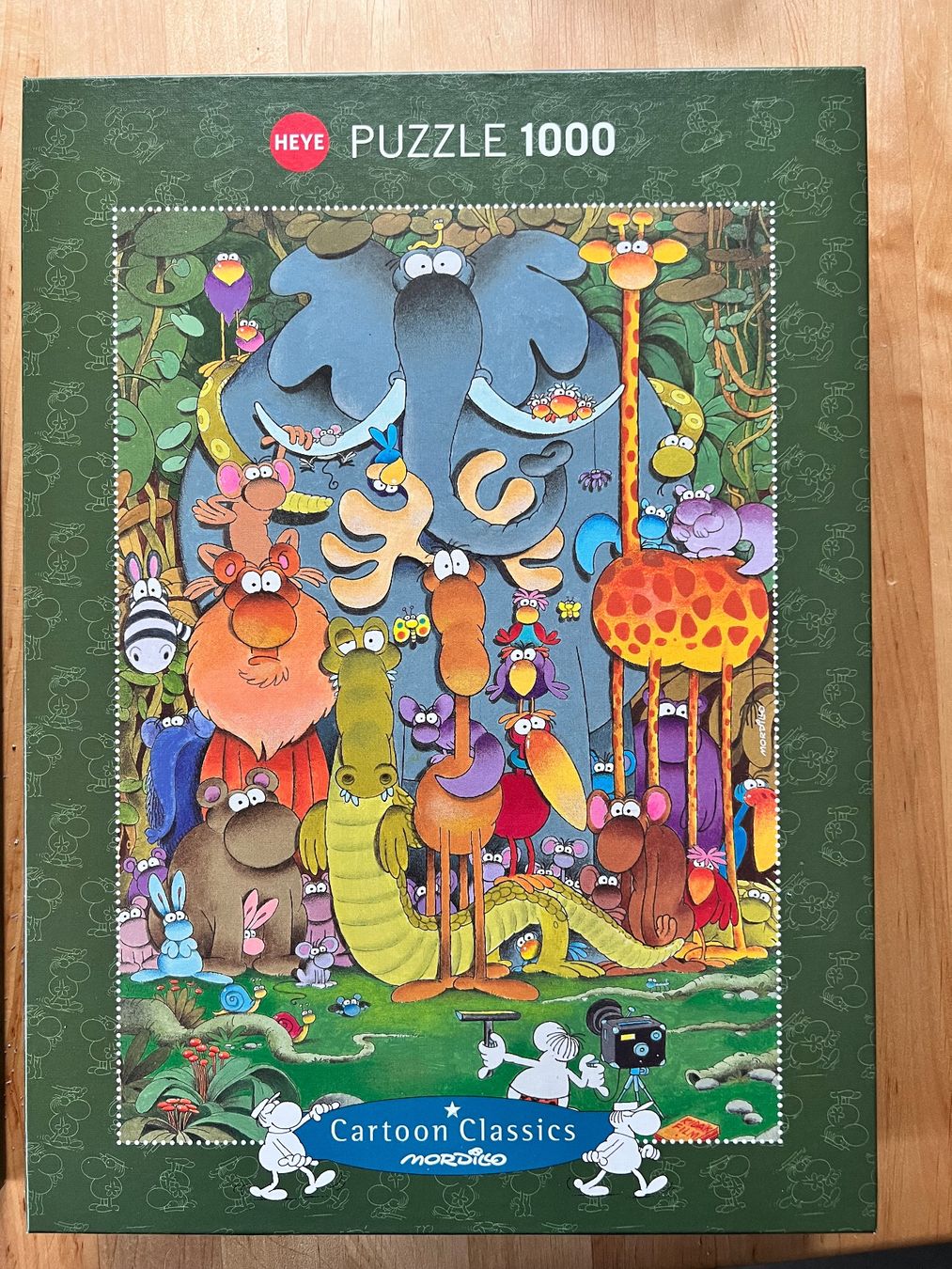 Heye Puzzle: Puzzle Mordillo Photo 1000 Teile – Usato da Allschwil venduto da Istin06 1