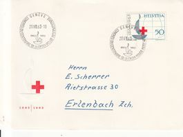 Sonderstempel S. 562 Genève 1963