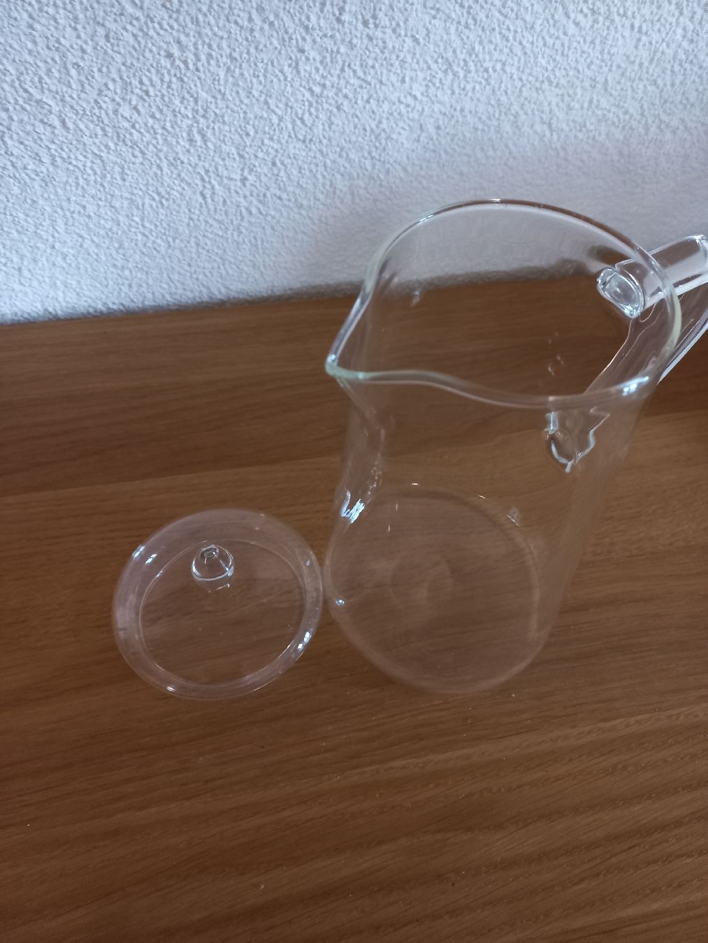 Teiere: Elegante Glaskaraffe mit Deckel – Usato da Salvenach venduto da soleil_27 1