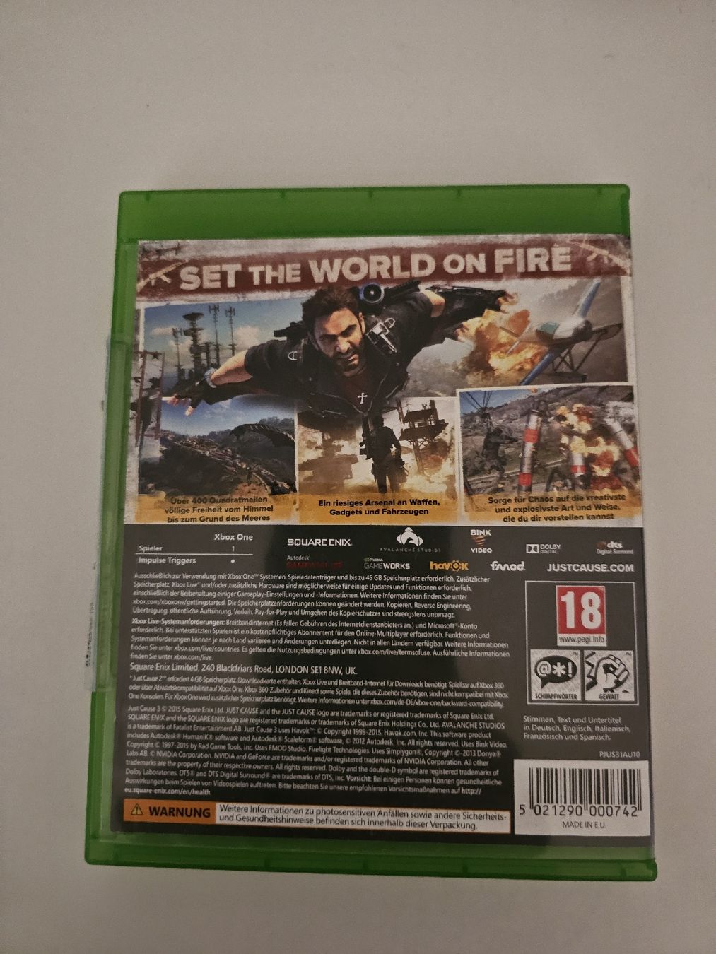 Microsoft Spiele: Just Cause 3 für Xbox One – Gebraucht aus Emmenbrücke von prisan_LU 2