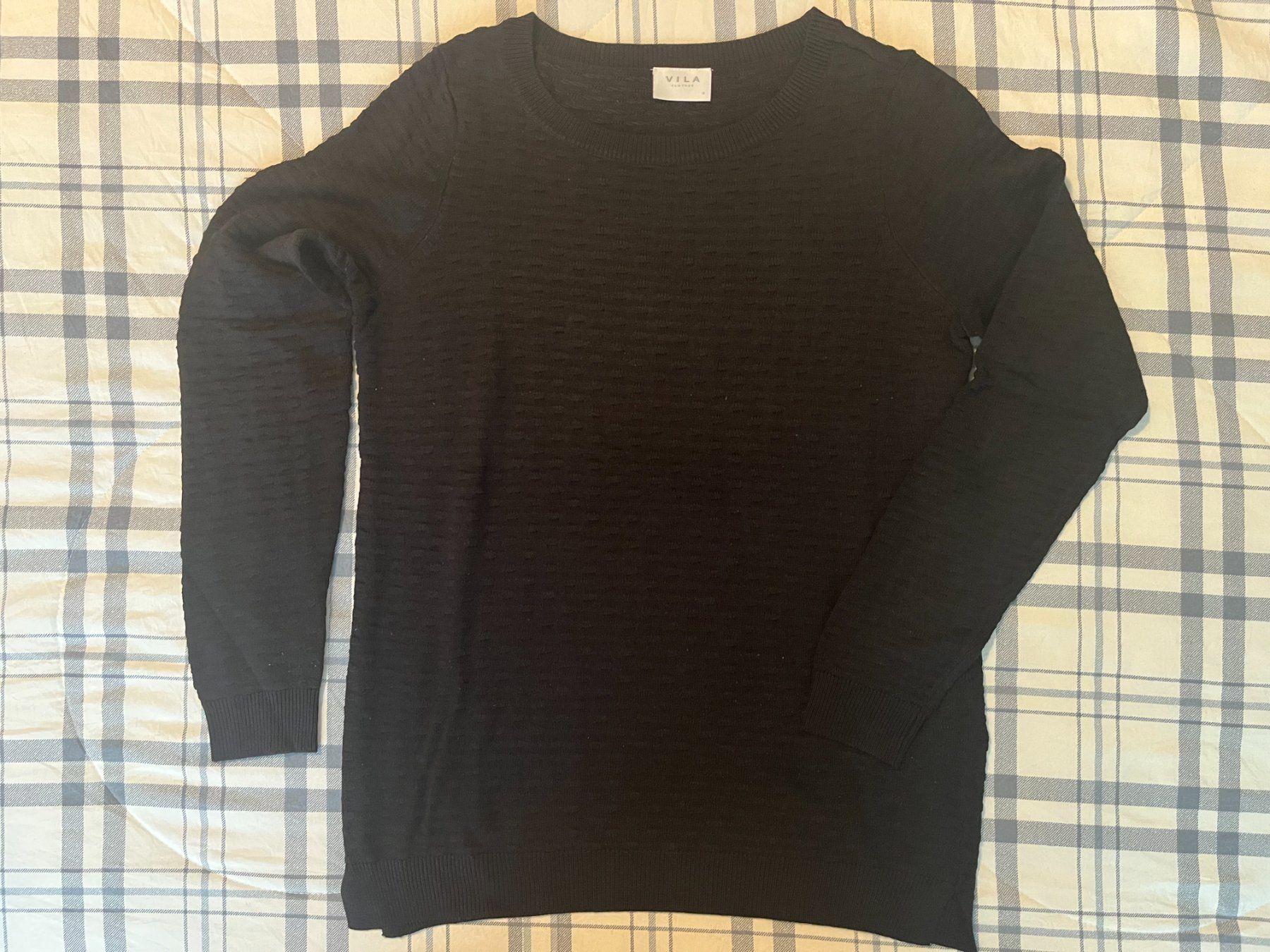 Vila Pullover & Sweatshirts: Damen Pullover (Vila) Farbe schwarz Grösse S – Gebraucht aus Jona von Flexer02