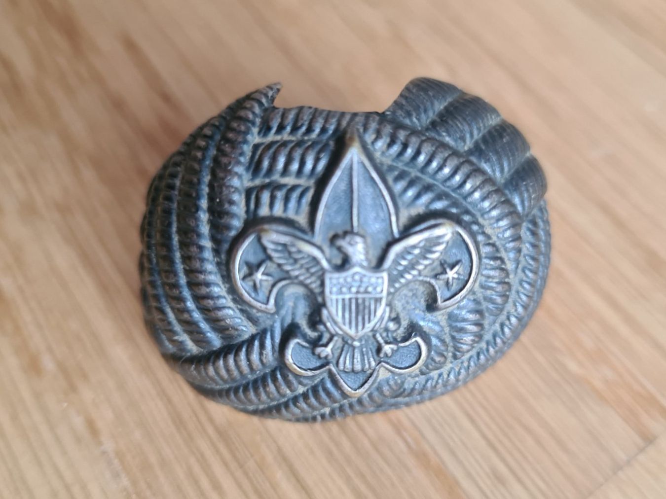 Plaketten & Abzeichen: Vintage Alter Pfadfinder Halstuchring / Boy Scouts Ring – Gebraucht aus Winterthur von stufaphi 1