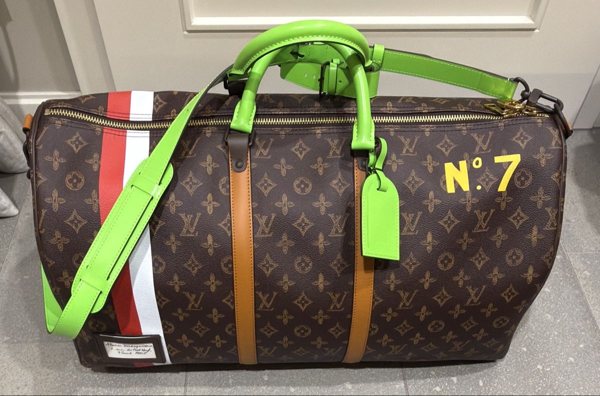 Louis Vuitton Borse: Louis Vuitton keepall 55, Virgil Abloh – Nuovo (secondo la descrizione) da Zürich venduto da LWCollector 5