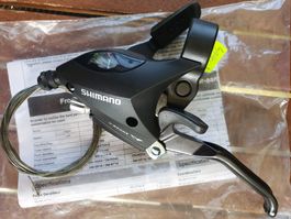 Bremsschalteinheit Neu SHIMANO 3Fach ST-EF50L V-BRAKE.