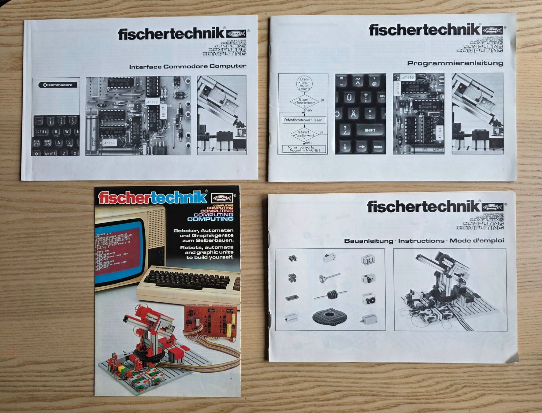 Fischer Jeux de construction: Fischertechnik Fischer Technik Computing Commodore C64 – D'occasion à Stein SG par nxr_vzv9 6