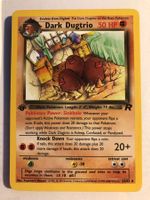 Dark Dugtrio 1st edition (rare) Team Rocket - MINT - ab 1.-