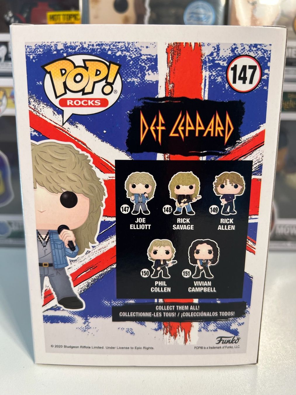 Funko Figuren: Funko POP! Rocks Def Leppard Joe Elliott – Neu und originalverpackt aus Le Mouret von perfectbijou 2