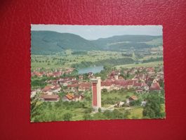 Zurzach Aargau Gesamtansicht mit Turm Thermalbad