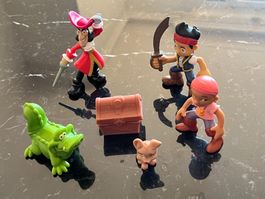 🏴‍☠️ Jake Pirates – 6 Figurines Disney Fisher-Price