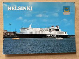 Alte Postkarte Finnjet Helsinki 1979 Schiff, Suomi