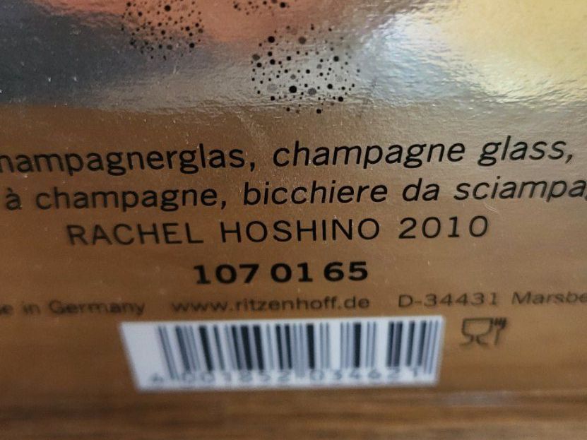 Ritzenhoff Bicchieri: Champus Ritzenhoff Gläser – Usato da Volketswil venduto da Kandelaber 7