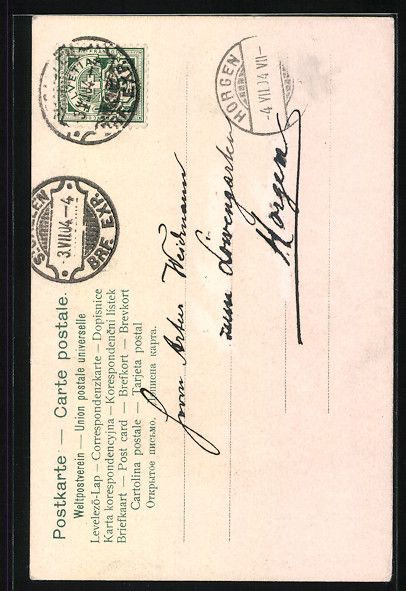Cartoline postali: Kinder naschen aus einem Topf, Appenzell – Usato da Berlin venduto da bartko-reher 1