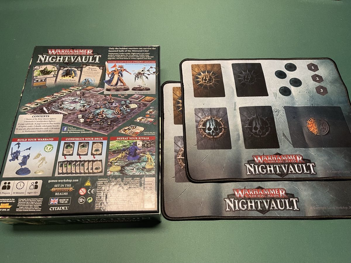 Spiele: Warhammer Underworlds Nightvault Core Set + 2 Playmats – Neu (gemäss Beschreibung) aus Wettingen von TheCenturion 1