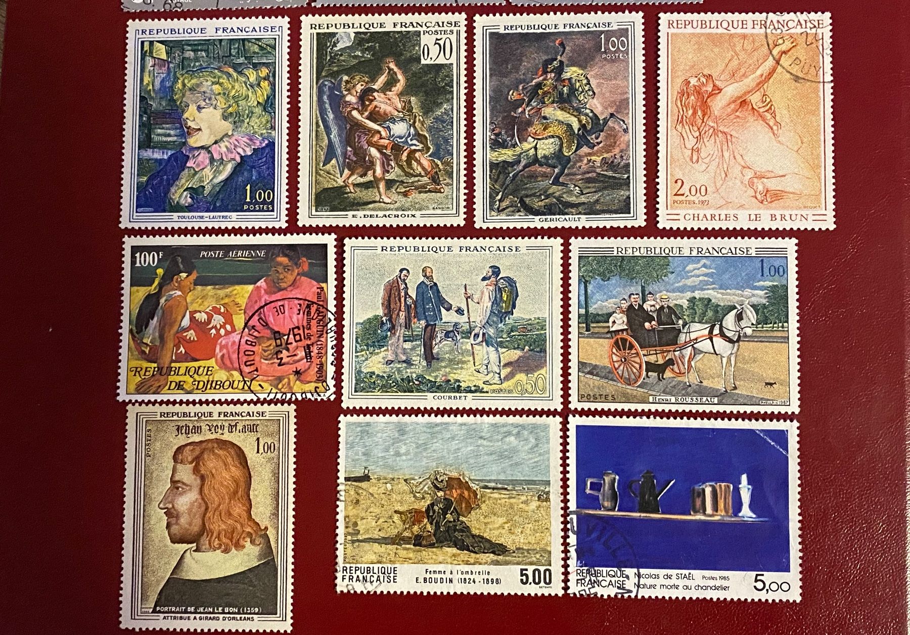 Leinwände & Keilrahmen: Timbres - Thème tableaux – Gebraucht aus Petit-Lancy von Solcarm 2