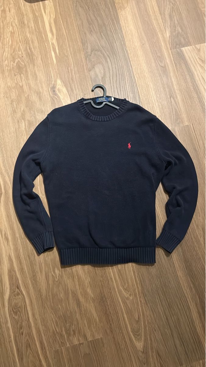 Polo Ralph Lauren Maglioni & Felpe: Dunkelblauer Polo Ralph Lauren Pullover Grösse L wie neu – Nuovo (secondo la descrizione) da Sempach venduto da Fambirrer