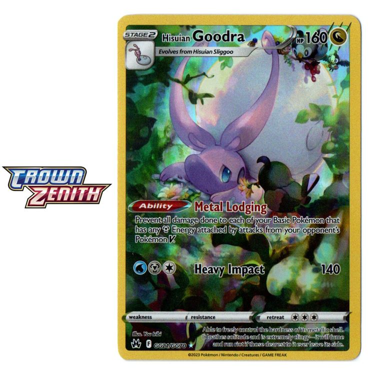 Crown Zenith Hisuian Goodra GG21/GG70 EN | Kaufen auf Ricardo