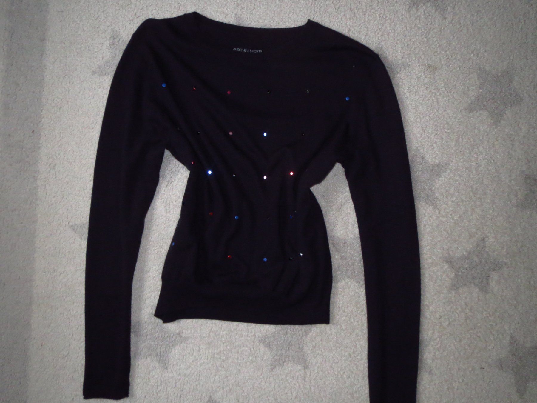 Pullover & Sweatshirts: toller MARC CAIN Damen Pullover mit SEIDE & KASCHMIR+ Strass – Gebraucht aus Kiental von Anna8702 2