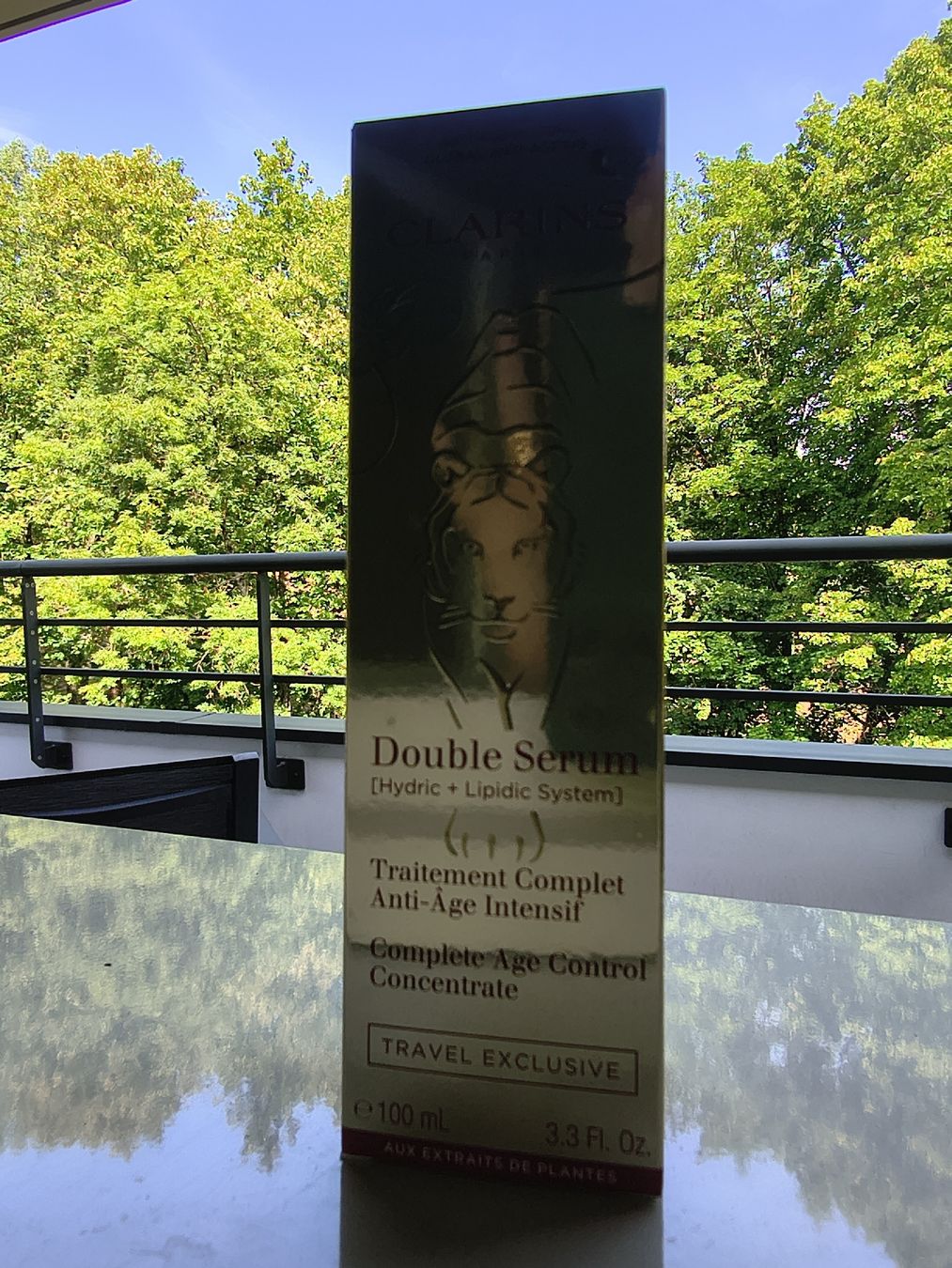 Clarins Cura del viso: Édition limitée Double sérum Clarins 100 ml – Nuovo e nell'imballaggio originale da Genève venduto da Brachiopode 1