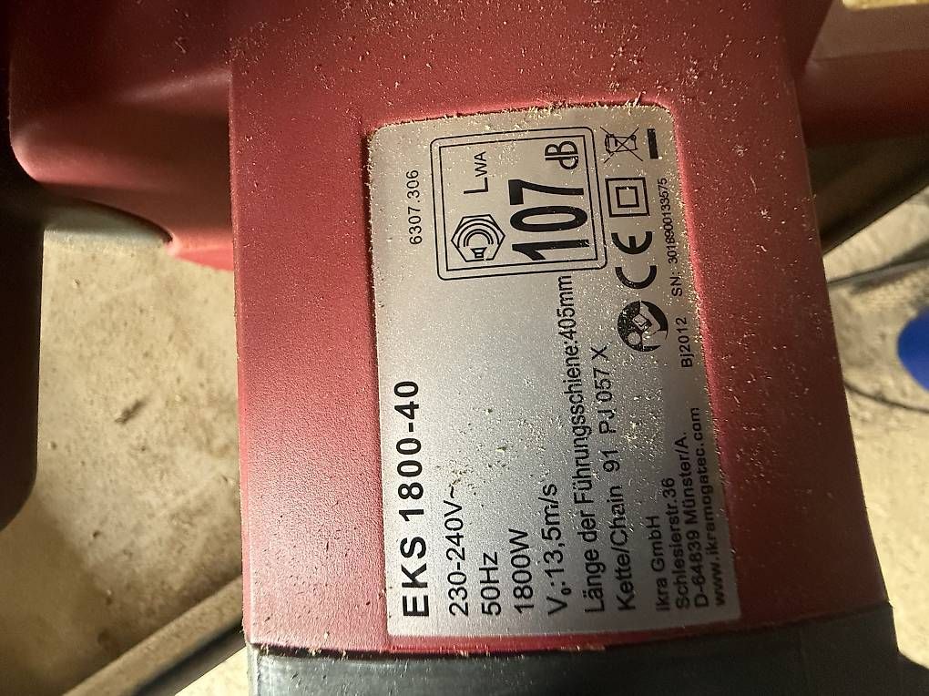 Seghe: Elektro kettensäge – Usato da Schönholzerswilen venduto da S.E.E. 1