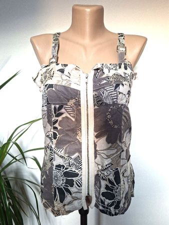 Top à bretelles - imprimé floral – Taille M