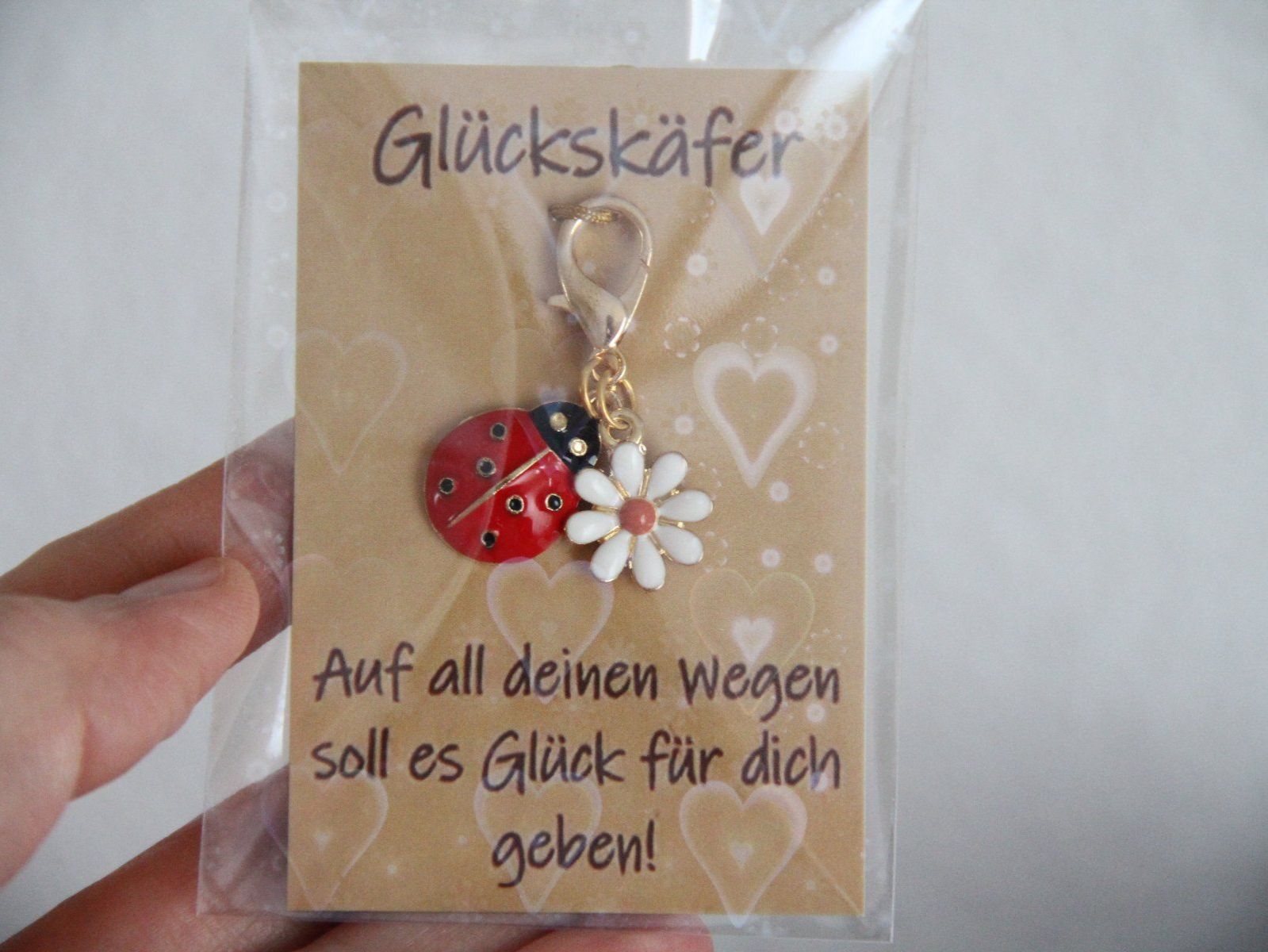 Porte-clés: GLÜCKSKÄFER - Anhänger – Neuf avec emballage d'origine à Frauenfeld par Metaria369 1