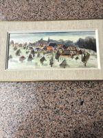 Aquarellbild, gerahmt, signiert A. Dall‘O
