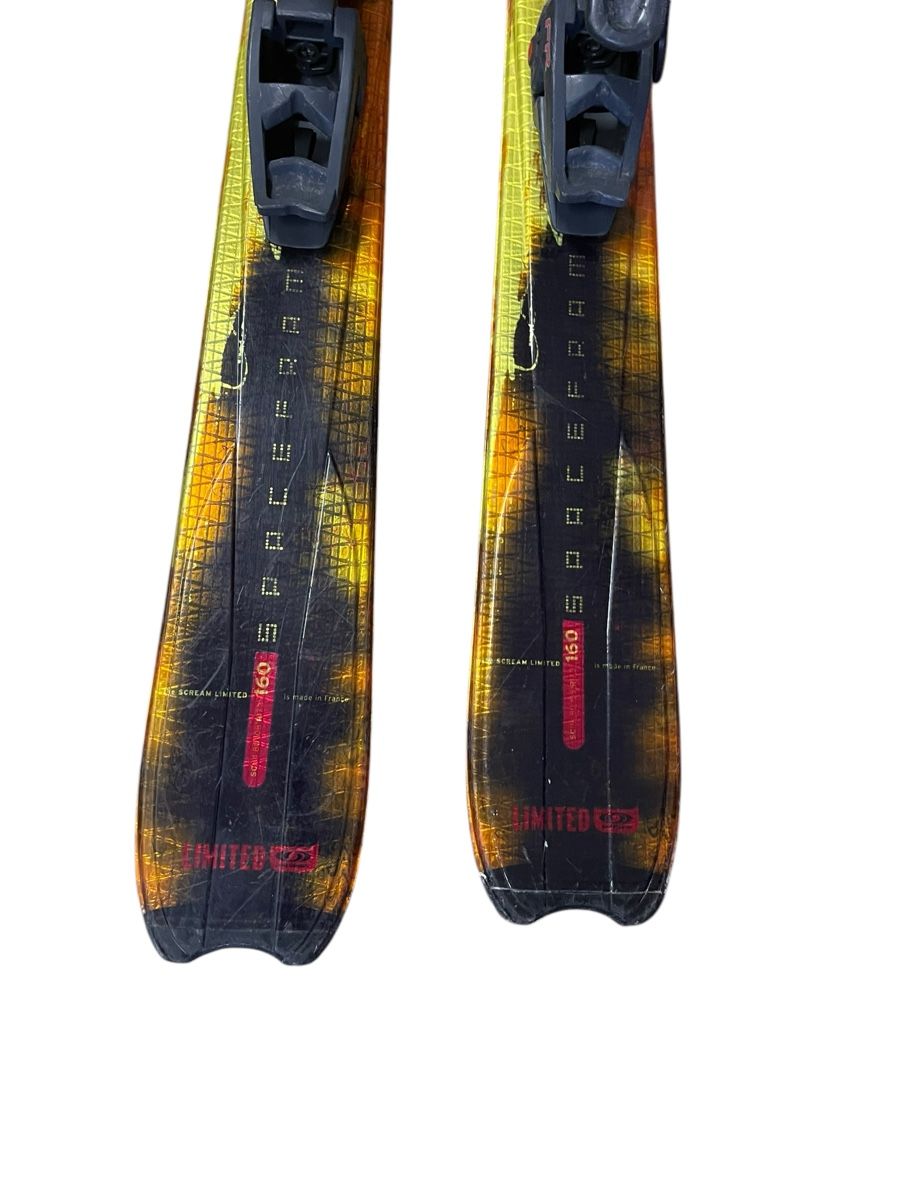 Salomon Sci: Salomon Ski  160cm mit Freeride Bindung-M – Usato da Murten venduto da Ski-Outlet 3